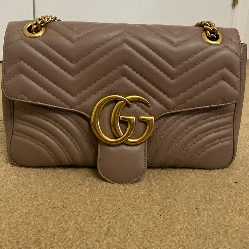 Gucci nude medium Marmont Bag